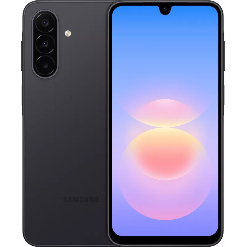 Смартфон Samsung SM-A185F Galaxy A18 128Gb 6Gb черный моноблок 3G 4G 2Sim 6.7" 1080x2340 Android 17 50Mpix 802.11 a/b/g/n/ac/ax NFC GPS Protect microSD max2048Gb