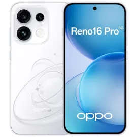 Смартфон Oppo CPH2863 Reno16 pro 512Gb 12Gb белый моноблок 3G 4G 2Sim 6.32" 1216x2640 Android 16 50Mpix 802.11 a/b/g/n/ac/ax NFC GPS Protect