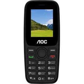 Мобильный телефон AOC 170 A черный моноблок 2Sim 1.77" 128x160 RTOS GSM900/1800 FM