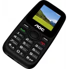 Мобильный телефон AOC 170 A черный моноблок 2Sim 1.77" 128x160 RTOS GSM900/1800 FM