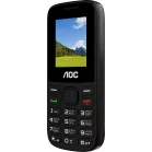 Мобильный телефон AOC 175 A черный моноблок 2Sim 1.77" 128x160 RTOS 0.08Mpix GSM900/1800 FM microSD max32Gb