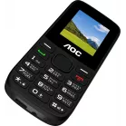 Мобильный телефон AOC 175 A черный моноблок 2Sim 1.77" 128x160 RTOS 0.08Mpix GSM900/1800 FM microSD max32Gb
