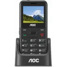 Мобильный телефон AOC 205 A черный моноблок 2Sim 2" 128x160 RTOS 0.08Mpix GSM900/1800 FM microSD max32Gb
