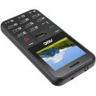 Мобильный телефон AOC 205 A черный моноблок 2Sim 2" 128x160 RTOS 0.08Mpix GSM900/1800 FM microSD max32Gb