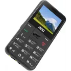 Мобильный телефон AOC 205 A черный моноблок 2Sim 2" 128x160 RTOS 0.08Mpix GSM900/1800 FM microSD max32Gb