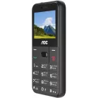 Мобильный телефон AOC 205 A черный моноблок 2Sim 2" 128x160 RTOS 0.08Mpix GSM900/1800 FM microSD max32Gb