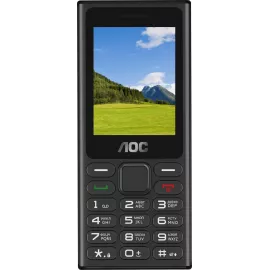Мобильный телефон AOC 240 A черный моноблок 2Sim 2.4" 240x320 RTOS 0.3Mpix GSM900/1800 FM microSD max32Gb