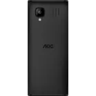 Мобильный телефон AOC 245 A черный моноблок 2Sim 2.4" 240x320 RTOS 0.3Mpix GSM900/1800 FM microSD max32Gb
