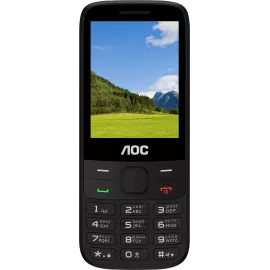 Мобильный телефон AOC 280 A черный моноблок 2Sim 2.8" 240x320 RTOS 0.3Mpix GSM900/1800 FM microSD max32Gb