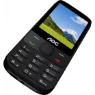 Мобильный телефон AOC 280 A черный моноблок 2Sim 2.8" 240x320 RTOS 0.3Mpix GSM900/1800 FM microSD max32Gb