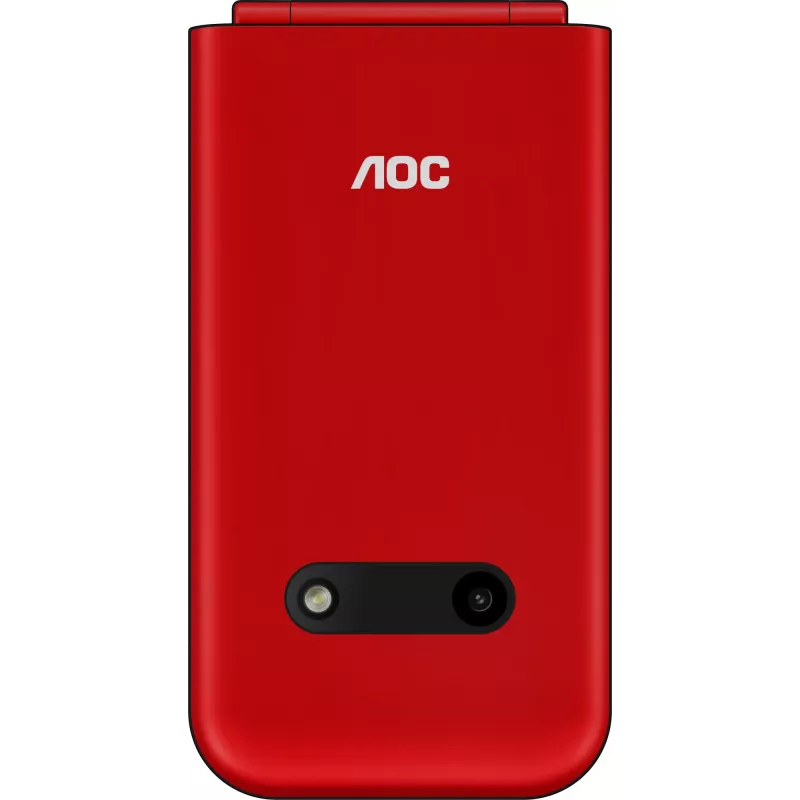 Мобильный телефон AOC 285 A красный раскладной 2Sim 2.8" 240x320 RTOS 0.3Mpix GSM900/1800 FM microSD max32Gb
