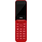 Мобильный телефон AOC 285 A красный раскладной 2Sim 2.8" 240x320 RTOS 0.3Mpix GSM900/1800 FM microSD max32Gb