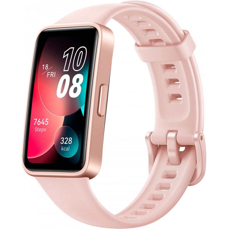 Фитнес-трекер Huawei Band 8 ASK-B19 AMOLED корп.:розовый рем.:розовый (55020ANL)
