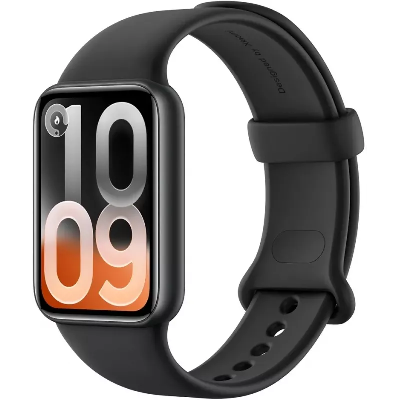 Фитнес-трекер Xiaomi Smart Band 10 Pro AMOLED корп.:черный рем.:черный (BHR08W9GL)