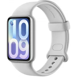 Фитнес-трекер Xiaomi Smart Band 10 Pro AMOLED корп.:серебристый рем.:серебристый (BHR08WBGL)