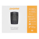 Радар-детектор Digma Guard GPS приемник черный