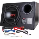 Сабвуфер автомобильный Kicx GT500BPA 500Вт активный (30см/12")