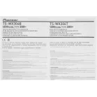 Сабвуфер автомобильный Pioneer TS-WX306T 350Вт пассивный (30см/12")