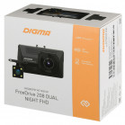 Видеорегистратор Digma FreeDrive 208 DUAL Night FHD черный 2Mpix 1080x1920 1080p 170гр. GP6248