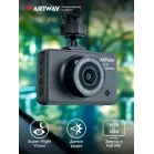 Видеорегистратор Artway AV-396 Super Night Vision черный 2Mpix 1080x1920 1080i 170гр.