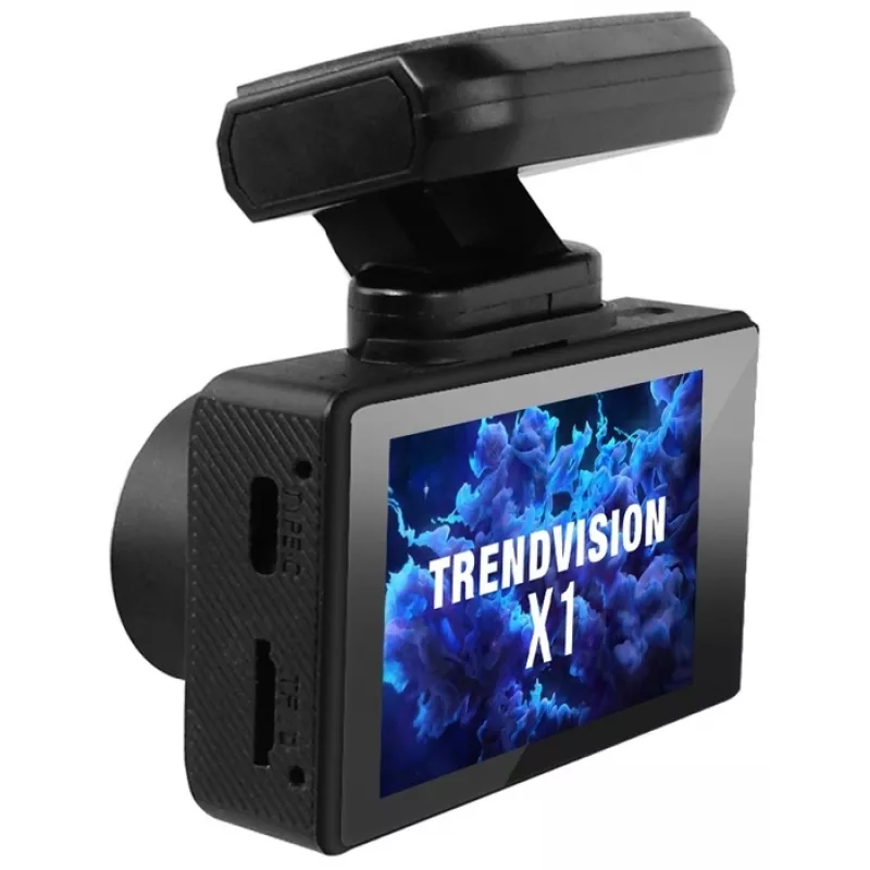 Видеорегистратор TrendVision X1 черный 1080x1920 1080p 150гр. GPS MSTAR 8336