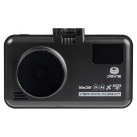 Видеорегистратор с радар-детектором Playme MARK черный 1296p 135гр. GPS MSTAR 8336