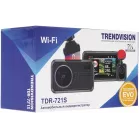 Видеорегистратор TrendVision TDR-721S EVO PRO черный 5Mpix 1296x2304 1296p 170гр. GPS NTK96675