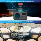 Видеорегистратор с радар-детектором TrendVision Hybrid Signature Real 4K GPS ГЛОНАСС черный