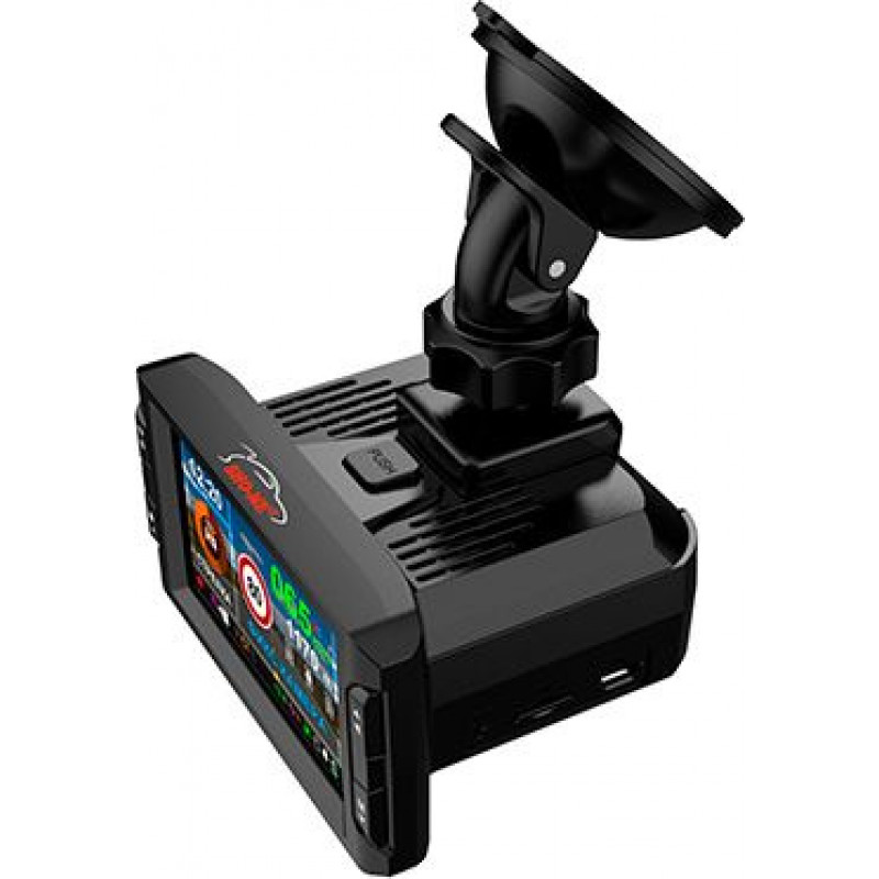Видеорегистратор с радар-детектором Sho-Me Combo Vision Pro 2160p 140гр. GPS внутренняя память:32Gb MStar 8629
