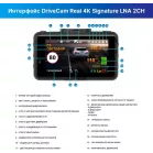 Видеорегистратор с радар-детектором TrendVision DriveCam Real 4K Signature LNA 2CH черный 2160p 140гр. GPS MStar 8629