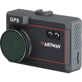 Видеорегистратор с радар-детектором Artway Combo MD-205 черный 1296p 170гр. GPS