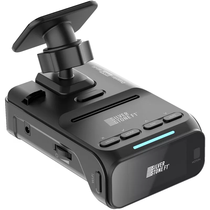 Радар-детектор Silverstone F1 Doppler Pro GPS приемник черный