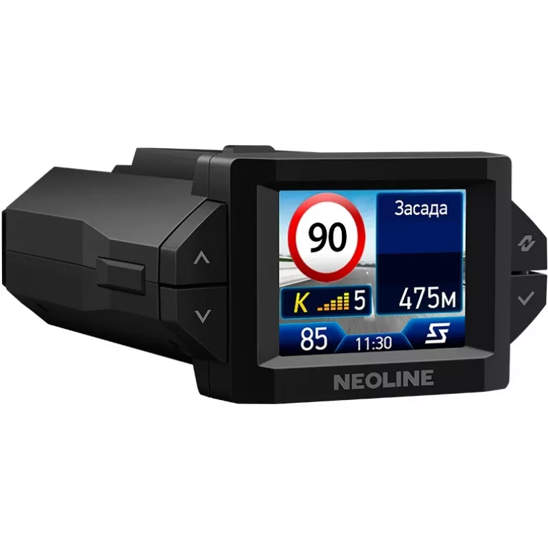 Видеорегистратор с радар-детектором Neoline X-COP 9350 GPS черный