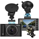 Видеорегистратор TrendVision VICTORY DUAL черный 2Mpix 1080x1920 1080p 170гр. GP6248