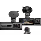 Видеорегистратор TrendVision Phantom 3CH GPS черный 1440x2560 1440p 170гр. GPS SA230D