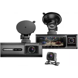 Видеорегистратор TrendVision Phantom 3CH GPS черный 1440x2560 1440p 170гр. GPS SA230D