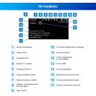 Видеорегистратор TrendVision Proof Ultra черный 2160x3840 2160p 170гр. GPS SA230D