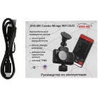 Видеорегистратор с радар-детектором Sho-Me COMBO MIRAGE WIFI DUO черный 2160p 140гр. GPS MStar 8627