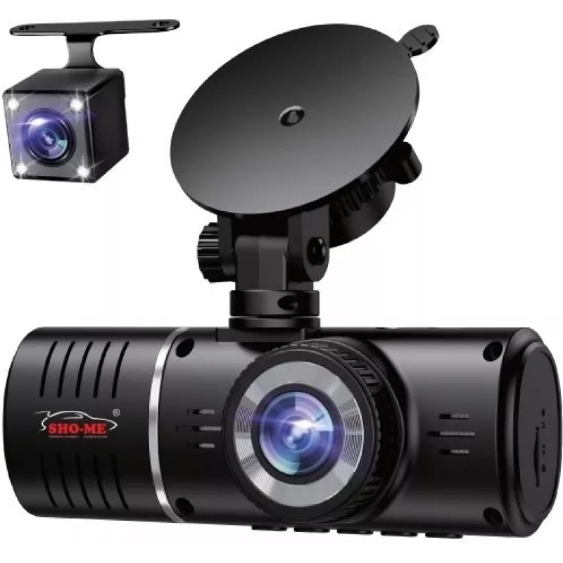 Видеорегистратор Sho-Me FHD-375 черный 1080x1920 1080p 150гр. GPS JL5212B+SC1243