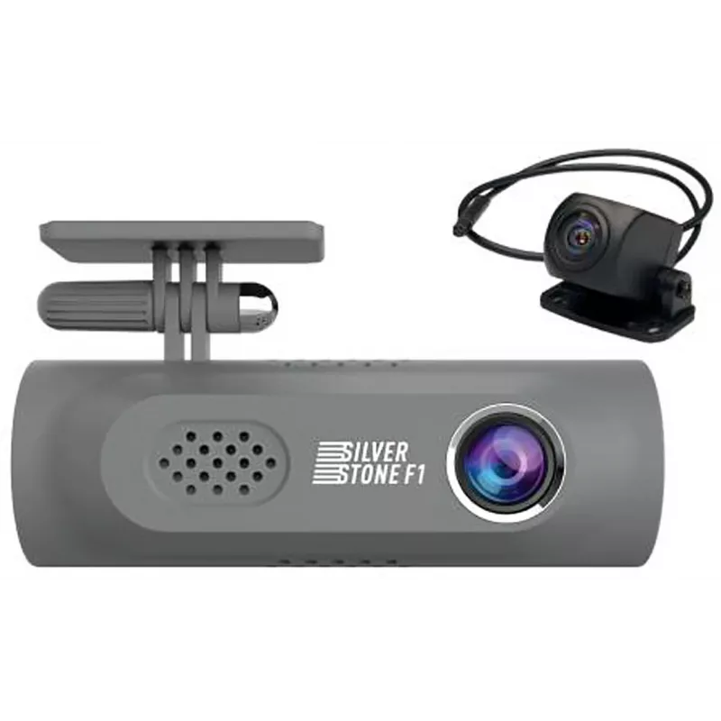 Видеорегистратор Silverstone F1 A50F FOCUS 2К DUO черный 5Mpix 1440x2560 1440p 150гр.