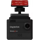 Видеорегистратор с радар-детектором Inspector BRAVO S PRO черный 2Mpix 1080x1920 1080p 140гр. GPS iCatch SPCA6350M
