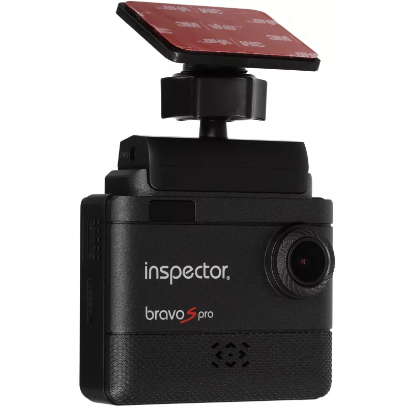 Видеорегистратор с радар-детектором Inspector BRAVO S PRO черный 2Mpix 1080x1920 1080p 140гр. GPS iCatch SPCA6350M