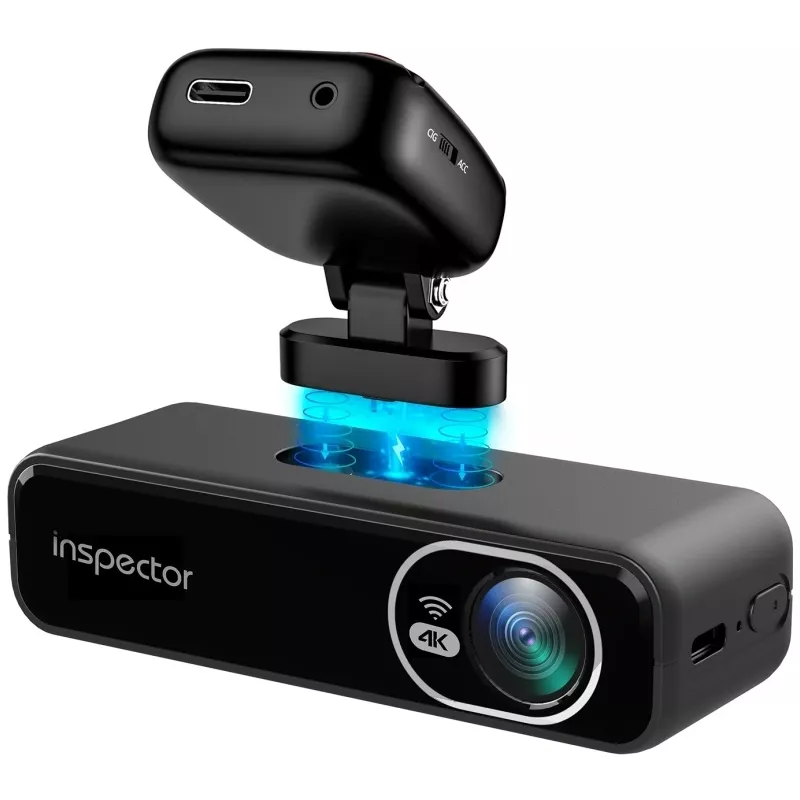 Видеорегистратор Inspector UHD-350 черный 2160x3840 2160p 155гр. Allwinner V536