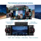 Видеорегистратор TrendVision Proof 360 GPS Ultra черный 2Mpix 2160x3840 2160p 150гр. GPS SigmaStar SSC8838G