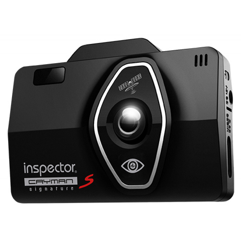 Видеорегистратор с радар-детектором Inspector CAYMAN S Signature черный 1080x1920 1080p 130гр. GPS Ambarella A12A20