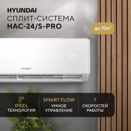 Сплит-система Hyundai HAC-24/S-PRO белый