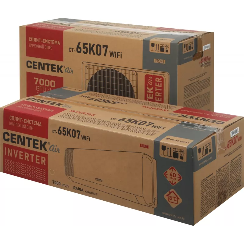 Сплит-система Centek CT-65K07 WiFi белый