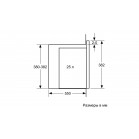 Микроволновая печь Bosch BFL554MW0 25л. 900Вт белый (встраиваемая)