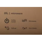 Микроволновая печь Gorenje BM201AM1X 20л. 800Вт нержавеющая сталь/черный (встраиваемая)