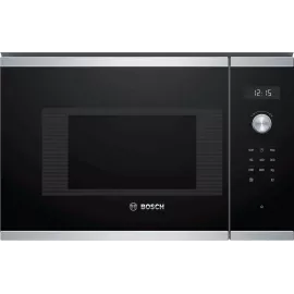 Микроволновая печь Bosch BFL524MS0 20л. 800Вт нержавеющая сталь/черный (встраиваемая)